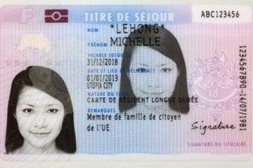 Photo officielle pour carte de séjour ou titre de séjour
