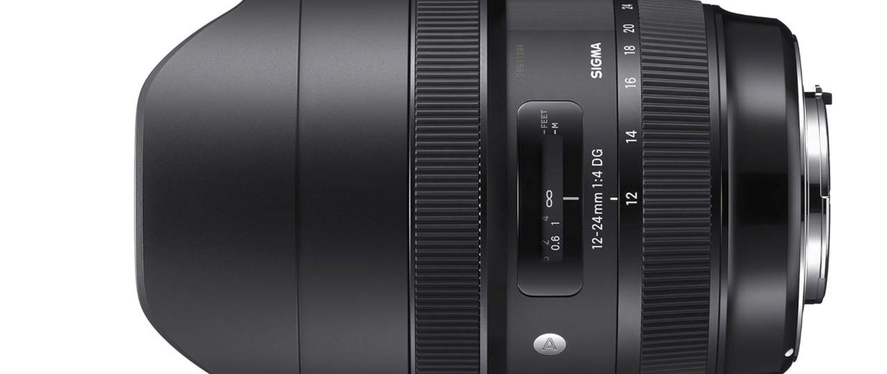 Objectif photo Sigma 12-24mm