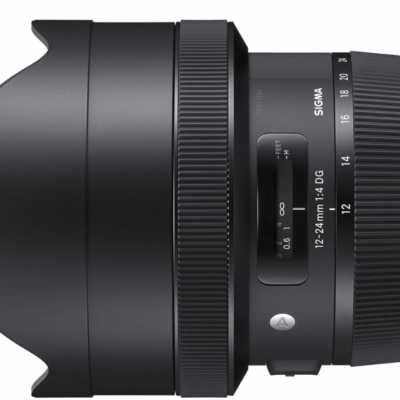 Objectif photo Sigma 12-24mm