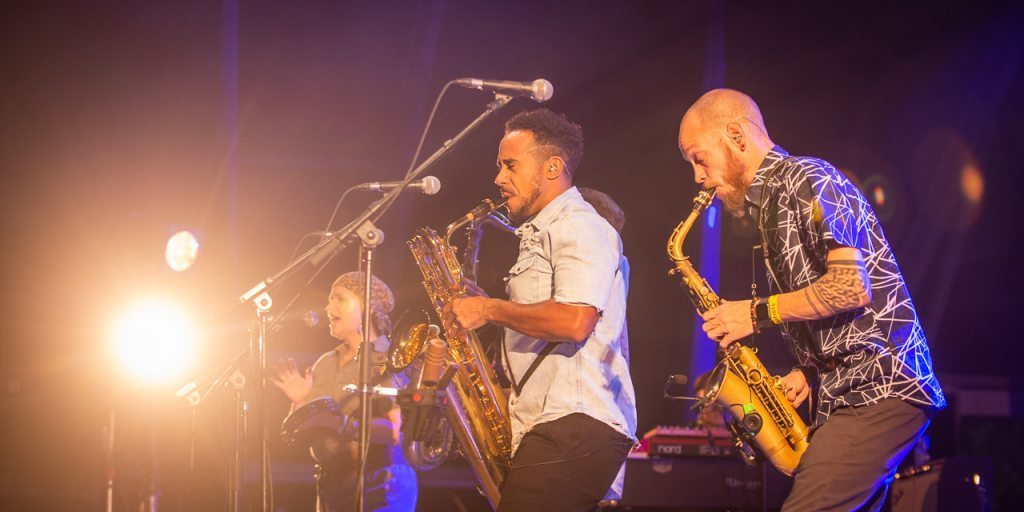 The soujazz orchestra en concert au Nancy Jazz Pulsations