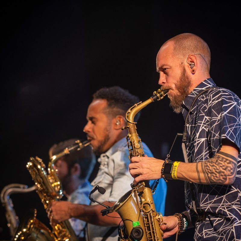 The soujazz orchestra en concert au Nancy Jazz Pulsations