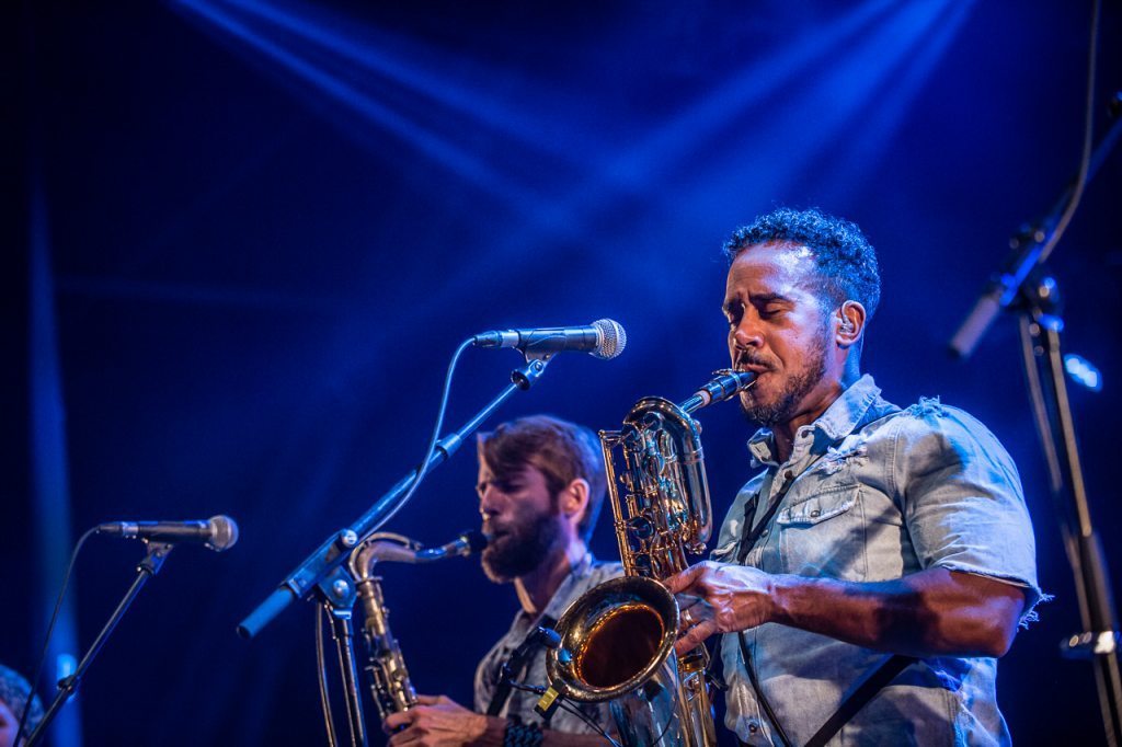 The soujazz orchestra en concert au Nancy Jazz Pulsations