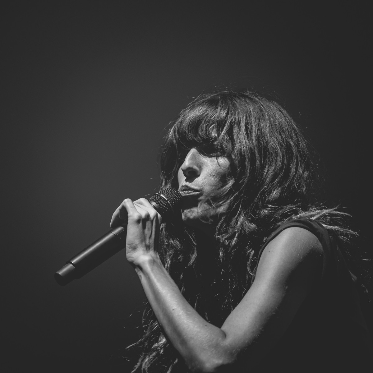 Lou Doillon durant le festival Nancy Jazz pulsations