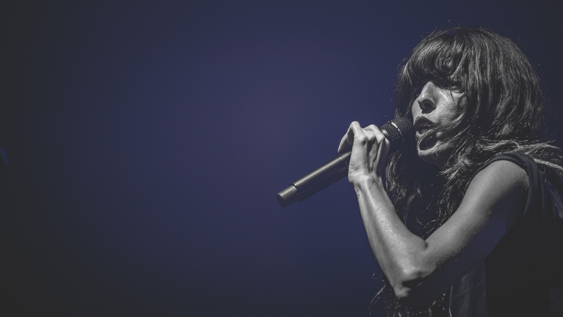 Lou Doillon durant le festival Nancy Jazz pulsations