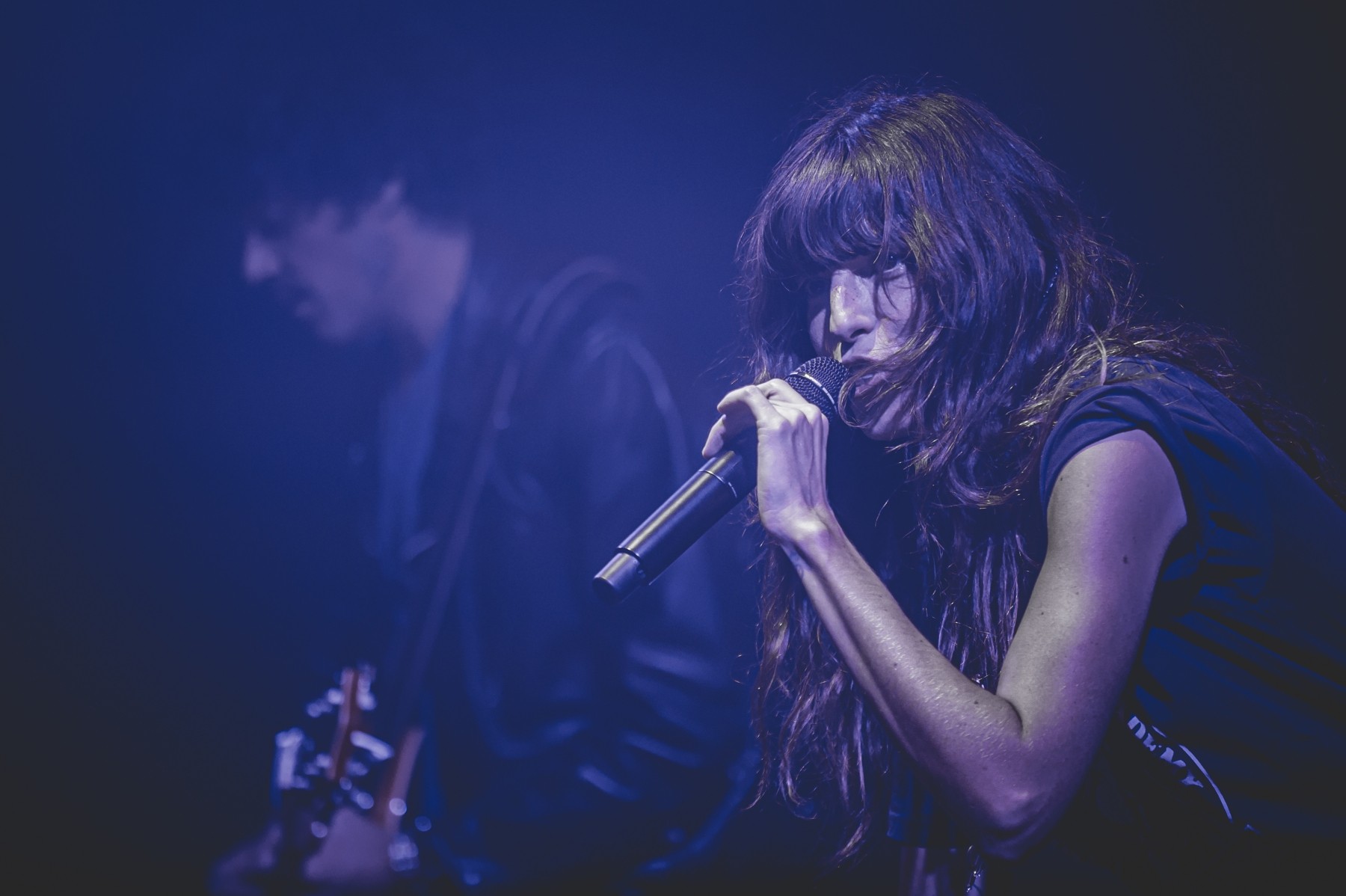 Lou Doillon durant le festival Nancy Jazz pulsations