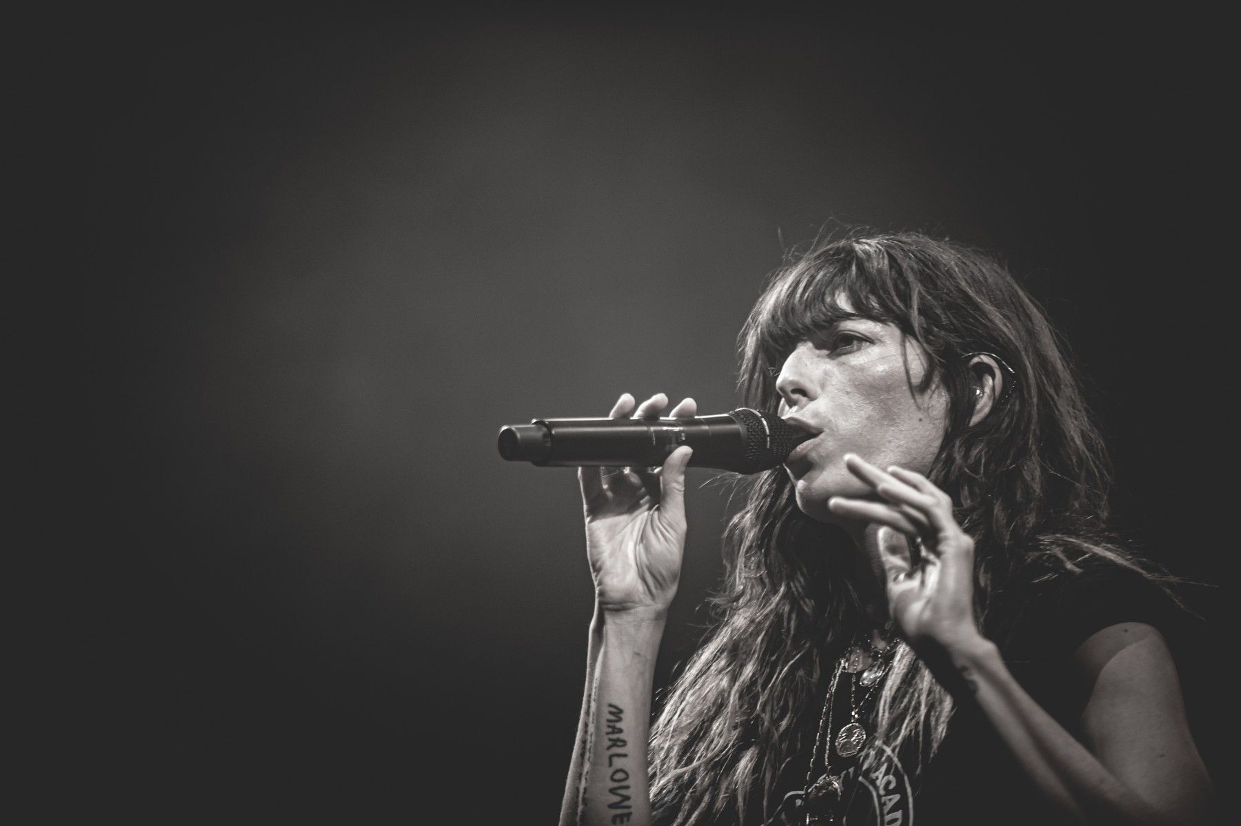 Lou Doillon durant le festival Nancy Jazz pulsations