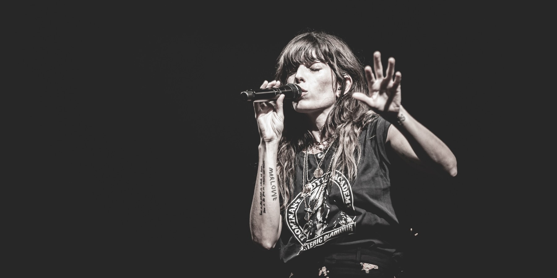 Lou Doillon durant le festival Nancy Jazz pulsations