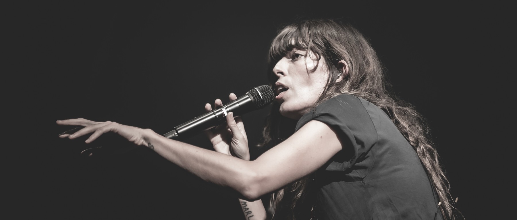 Lou Doillon durant le festival Nancy Jazz pulsations