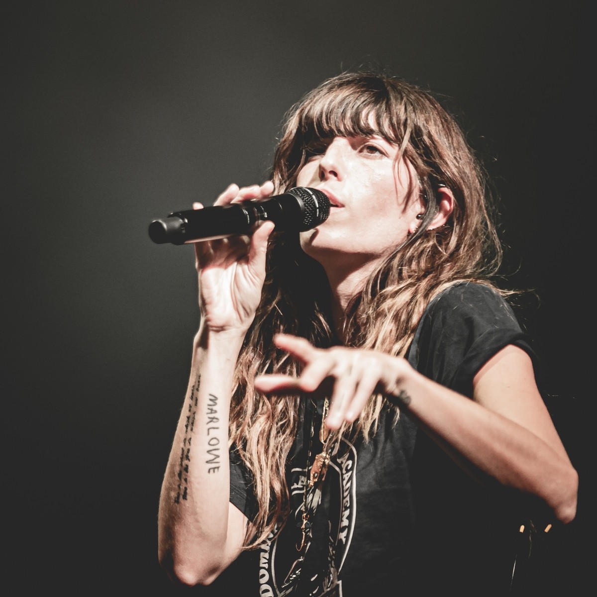Lou Doillon durant le festival Nancy Jazz pulsations
