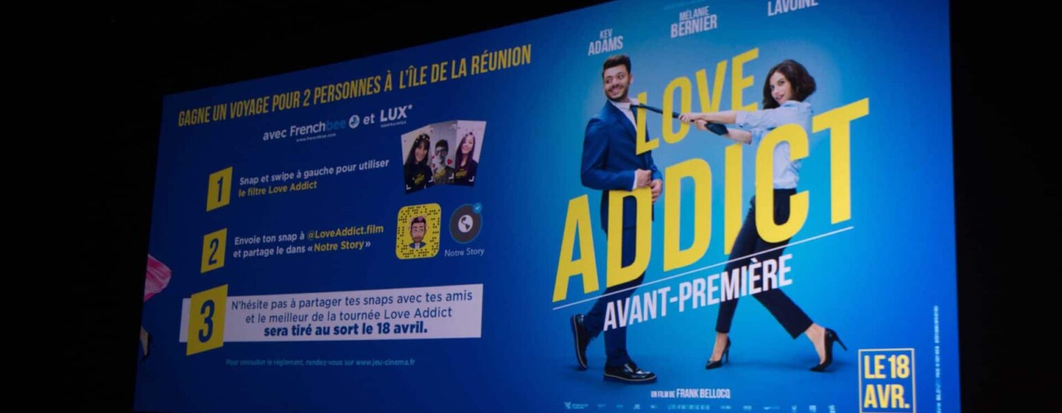 Affiche promotionnelle du film Love Addict.