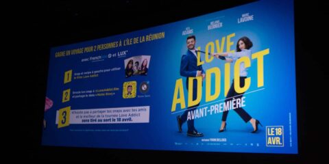 Affiche promotionnelle du film Love Addict.