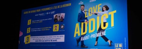 Affiche promotionnelle du film Love Addict.