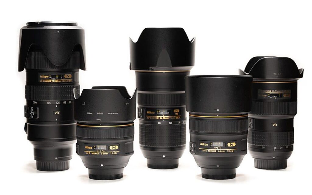 Mes objectifs photos pour un mariage