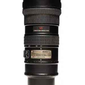 Objectif Nikon 70 200