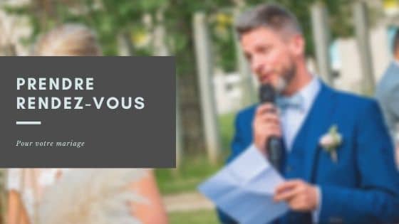 Prendre Rendez Vous Mariage