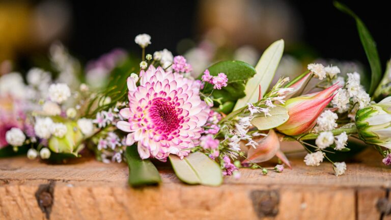 Idée de décoration florale pour un mariage