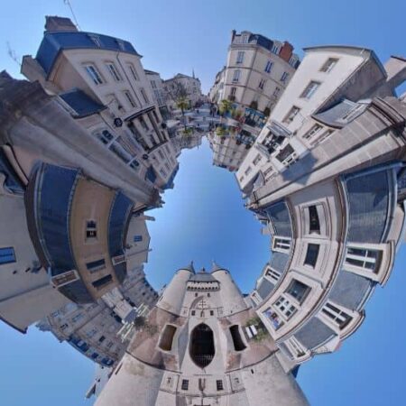 Vu à 360° de la porte de la Craft
