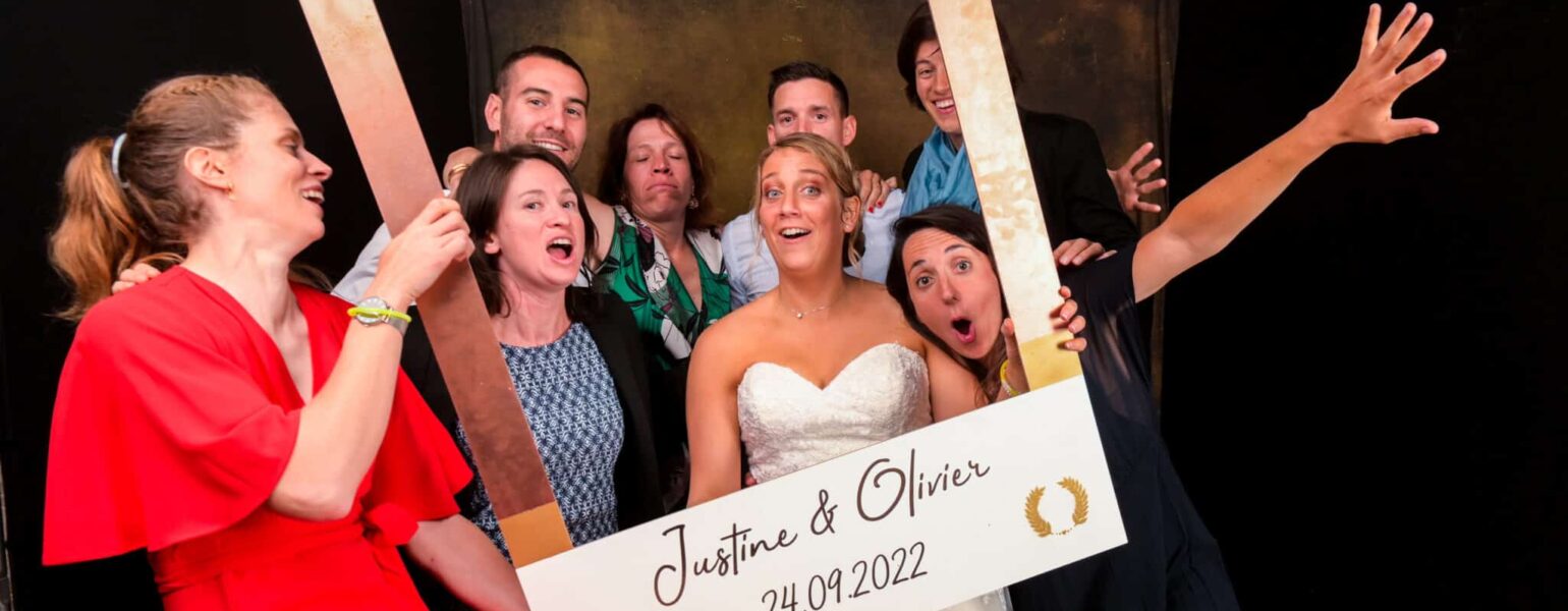 Animation photo pour Justine et Olivier