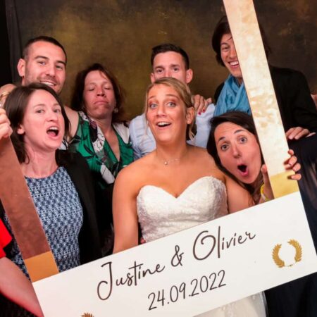 Animation photo pour Justine et Olivier