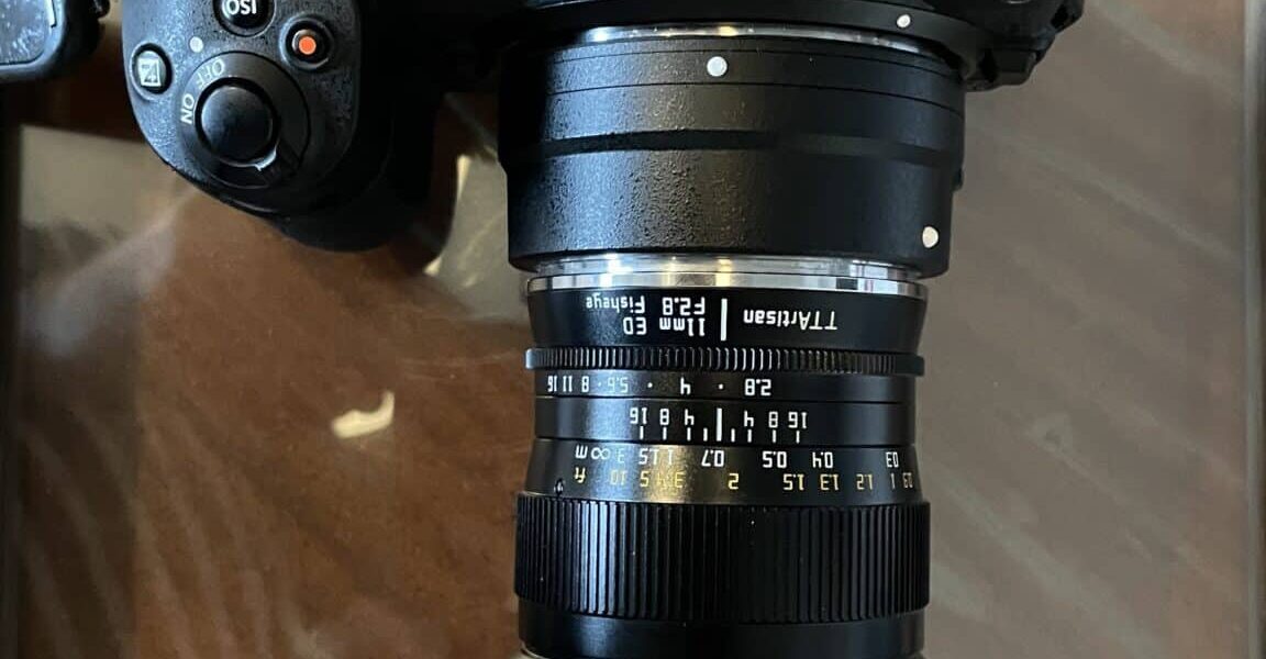 objectif ttartisan 11mm monture nikon F