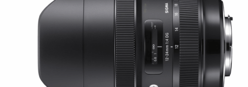 Objectif photo Sigma 12-24mm