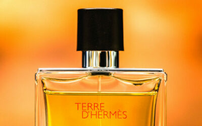 Flacon de parfum Terre d'Hermès