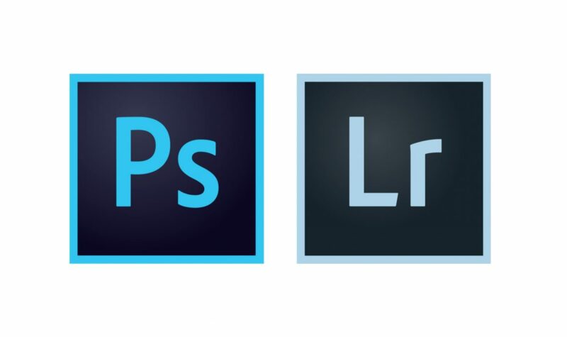 Logos Adobe Photoshop et Lightroom