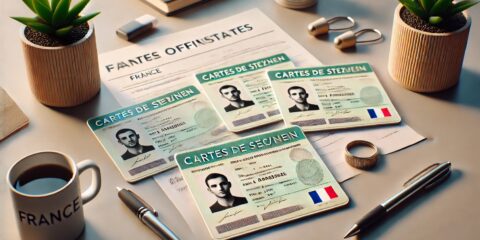 Portrait officiel conforme aux normes administratives françaises, réalisé dans un studio professionnel à Nancy.