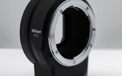 Adaptateur Nikon FTZ permettant l’utilisation d’objectifs F sur boîtiers Z.