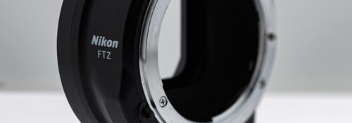 Adaptateur Nikon FTZ permettant l’utilisation d’objectifs F sur boîtiers Z.