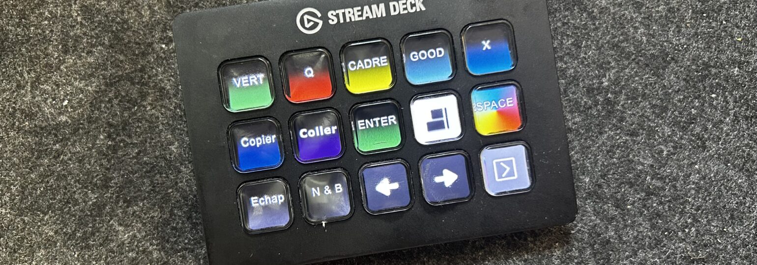 stream deck - lightroom,flux de travail lightroom,flux de travail streamdeck,flux de travail