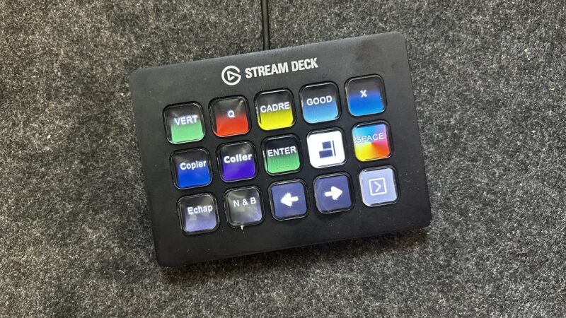 stream deck - lightroom,flux de travail lightroom,flux de travail streamdeck,flux de travail
