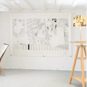 Packshot artistique d’une œuvre d’art photographiée en studio avec lumière professionnelle