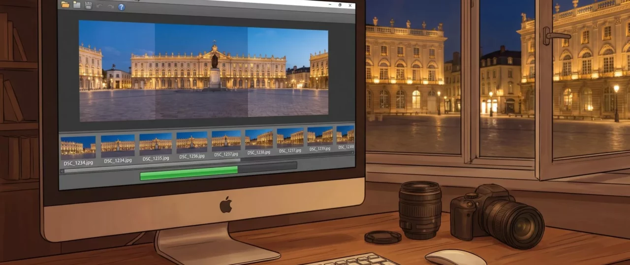 PTGui Pro : Tutoriel Créer un panorama 360°